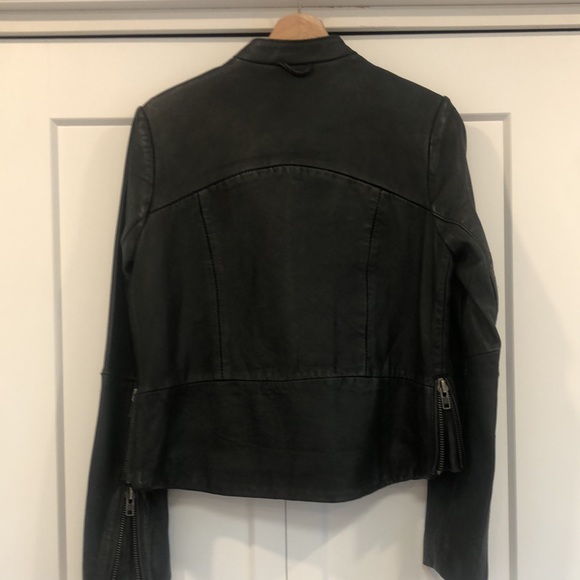 Free People Leather Jacket - Picture 2 of 9
